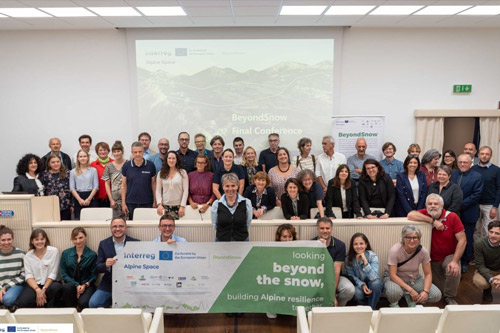 A group of BeyondSnow project partners